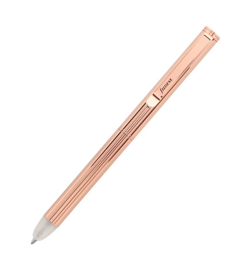 Esferográfica Apagável FILOFAX Saffiano Metallic Rose Gold