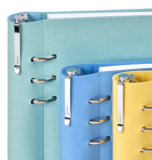 Esferográfica de gel apagável FILOFAX Saffiano Metallic rose gold