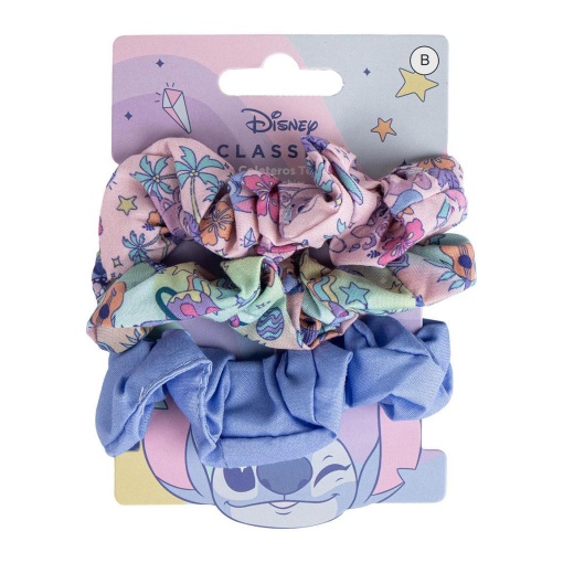 Elásticos de Cabelo DISNEY Stitch 3 unidades