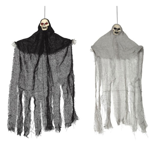 Caveira com Túnica para Pendurar Sortido 60cm