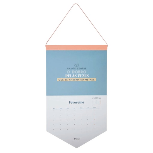 Calendário de Parede 2025 MR.WONDERFUL "Sucessos à vista" 24x42cm