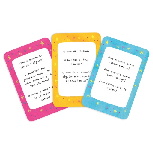 Flashcards "Tu podes mudar o mundo!" THE HAPPY GANG