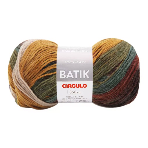 Fio de Crochet CÍRCULO Batik 100g Galáxia 9467