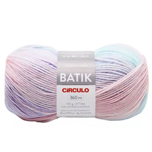 Fio de Crochet CÍRCULO Batik 100g Sinfonia 9978