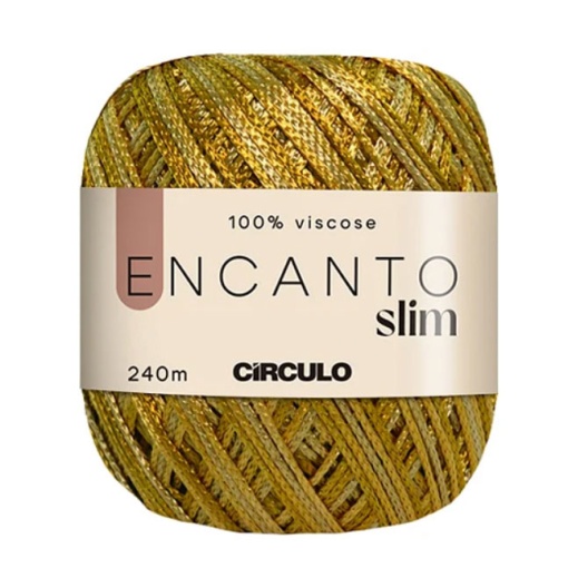 Fio de Crochet CÍRCULO Encanto Slim 100g Sinos 9053