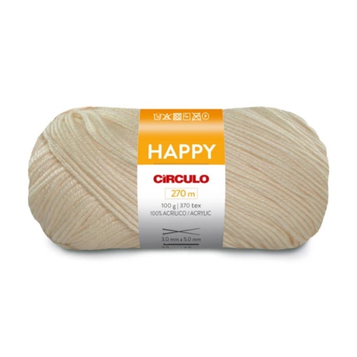 Fio de Crochet CÍRCULO HAPPY 100g Renda 7883