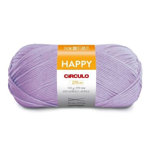Fio de Crochet CÍRCULO HAPPY 100g Lavanda 6799