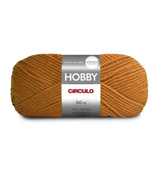 Fio de Crochet CÍRCULO Hobby 100g Mostarda 7030