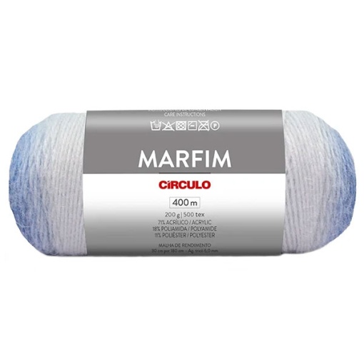 Fio de Crochet CÍRCULO Marfim 200g Celestial 9007
