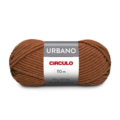 Fio de Crochet CÍRCULO Urbano 100g Chocolate 7954