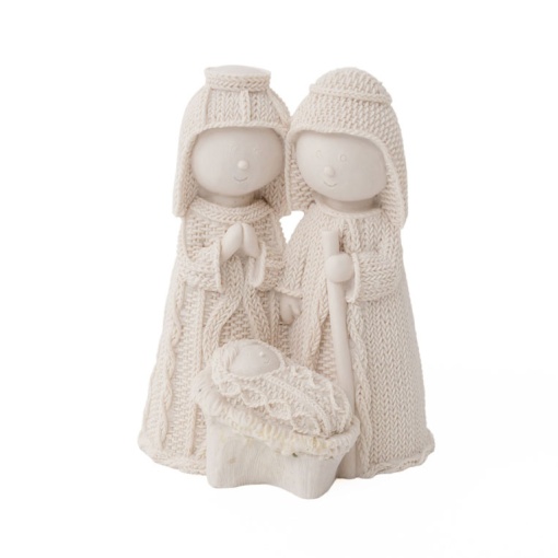 Sagrada Família Infantil em Marfinite para Pintar 17cm LG