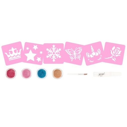 Conjunto de Tatuagens Glitter SOUZA