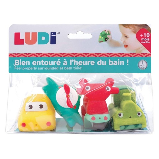 Animais para o Banho - Veículos (4 unidades) Ludi