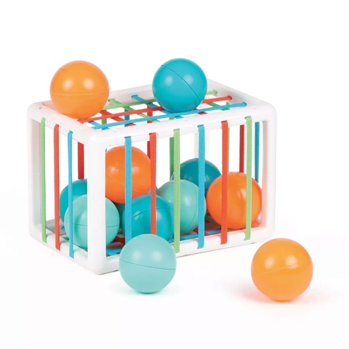 Cubo de Manipulação com Bolas - Atividade Sonora Ludi