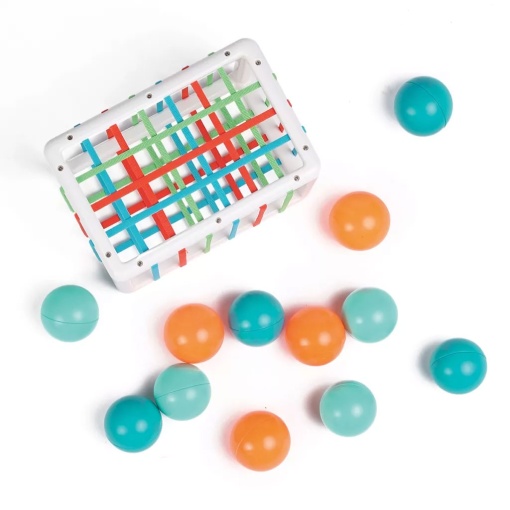 Cubo de Manipulação com Bolas - Atividade Sonora Ludi