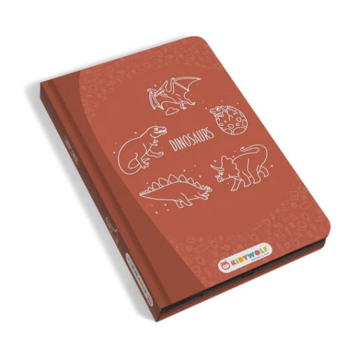 Bloco de Desenho com Ecrã LCD - Dinossauros KIDYWOLF Kidydraw