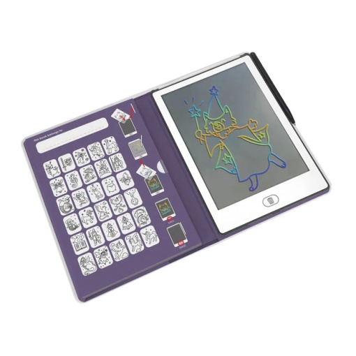 Bloco de Desenho com Ecrã LCD - Fantasia KIDYWOLF Kidydraw
