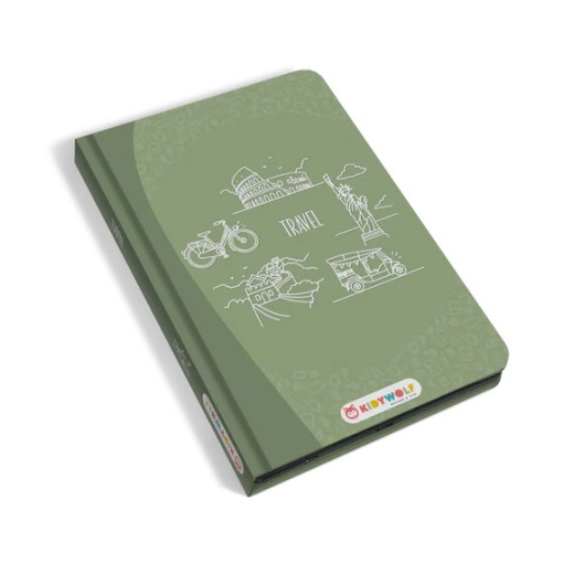 Bloco de Desenho com Ecrã LCD - Viagens KIDYWOLF Kidydraw