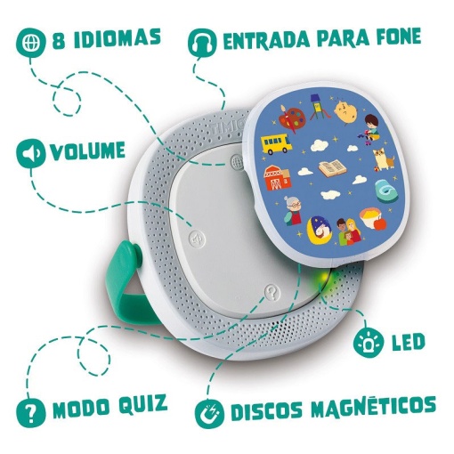 Timio Starter Pack com Leitor e 5 Discos