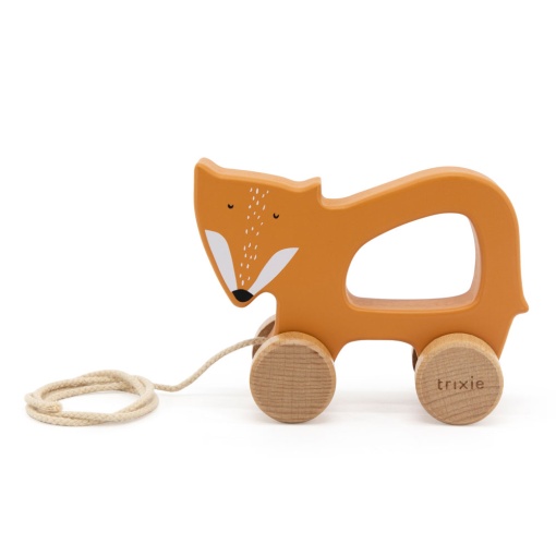 Animal de Arrastar em Madeira Mr. Fox Trixie