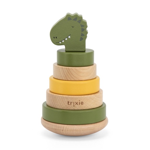 Pirâmide de Argolas em Madeira Mr. DINO TRIXIE
