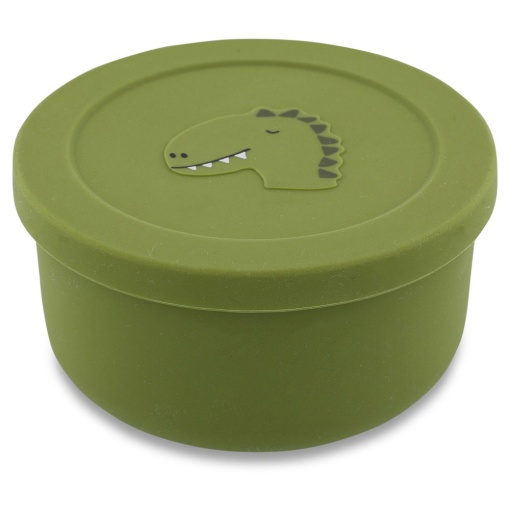 Copo de Silicone para Snacks com Tampa Mr. DINO TRIXIE
