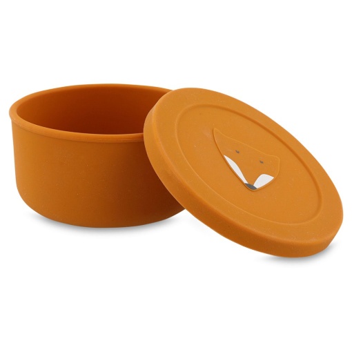 Copo de Silicone para Snacks com Tampa Mr. FOX TRIXIE