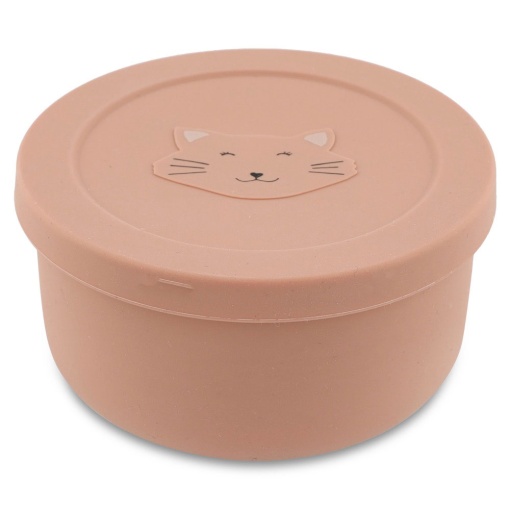 Copo de Silicone para Snacks com Tampa Mrs. CAT TRIXIE