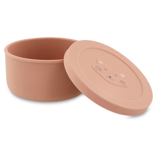 Copo de Silicone para Snacks com Tampa Mrs. CAT TRIXIE