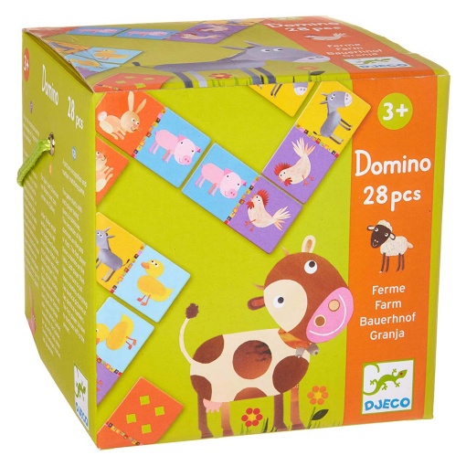 Dominó Farm 28 Peças DJECO