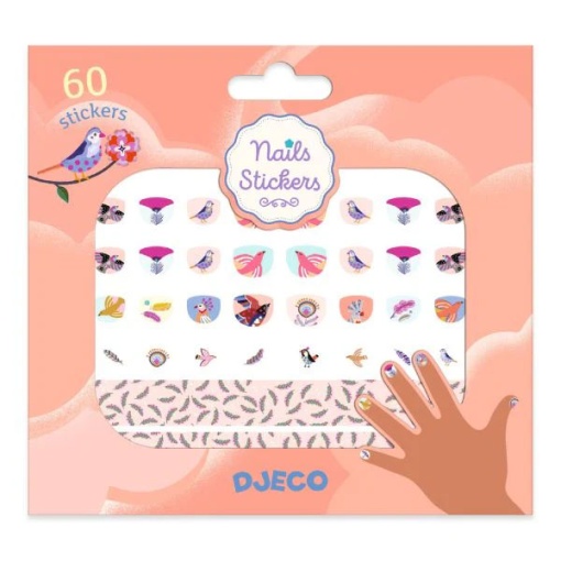 Autocolantes para Unhas - Penas (50 unidades) DJECO