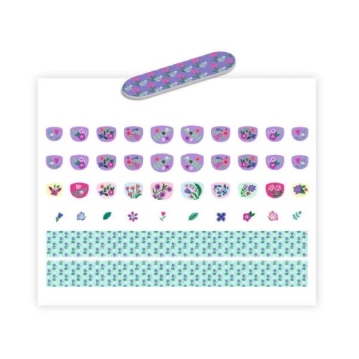 Autocolantes para Unhas - Flores (50 unidades) DJECO