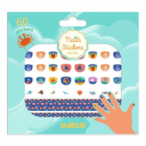 Autocolantes para Unhas - Mar (50 unidades) DJECO