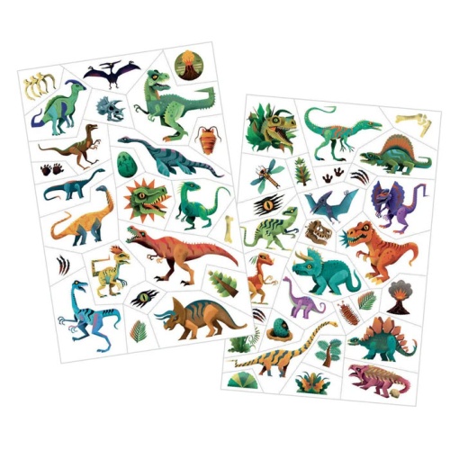 50 Tatuagens - Dinossauros DJECO