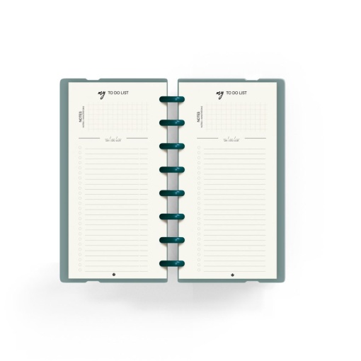 Planner Semanal A5 INGENIOX My Week com Check List Turquesa