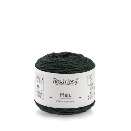 Fio de Tricot Rosários 4 Meia 50g Verde Escuro 16