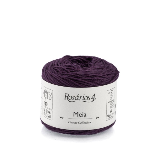 Fio de Tricot Rosários 4 Meia 50g Roxo 29
