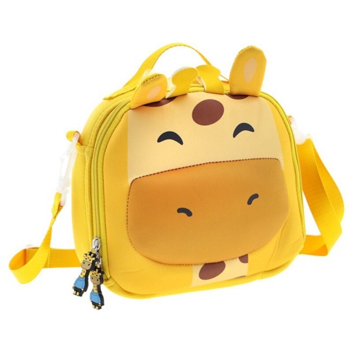 Lancheira Térmica AUREA Kids Baby Animals Girafa 2024 22x21x9cm