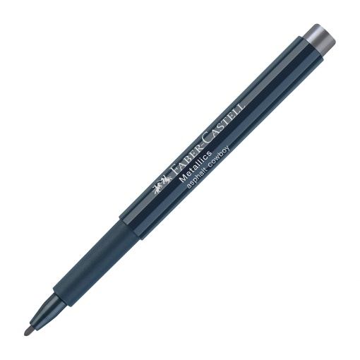 Marcador metálico FABER-CASTELL CREATIVE Studio cinza asfalto