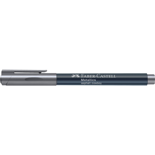 Faber-Castell Creative Studio metallic marker, asphalt gray.