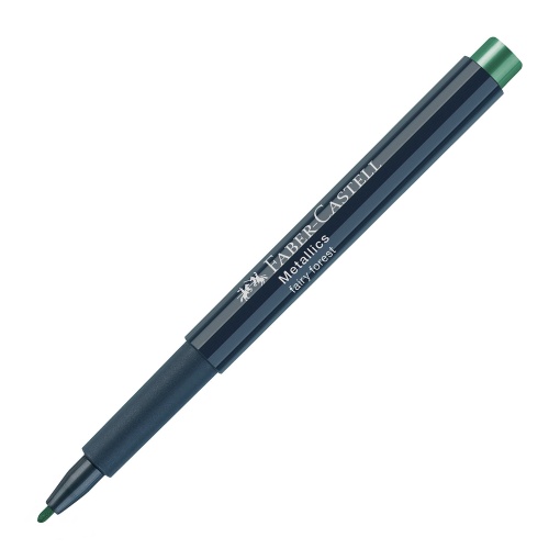 Marcador metálico FABER-CASTELL CREATIVE Studio verde floresta