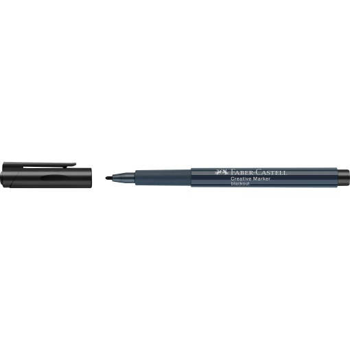 Faber-Castell Creative Studio black metallic marker