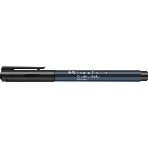 Faber-Castell Creative Studio black metallic marker