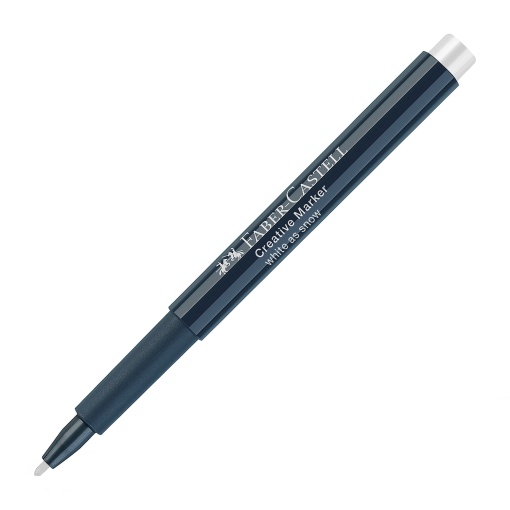 Marcador metálico FABER-CASTELL CREATIVE Studio branco
