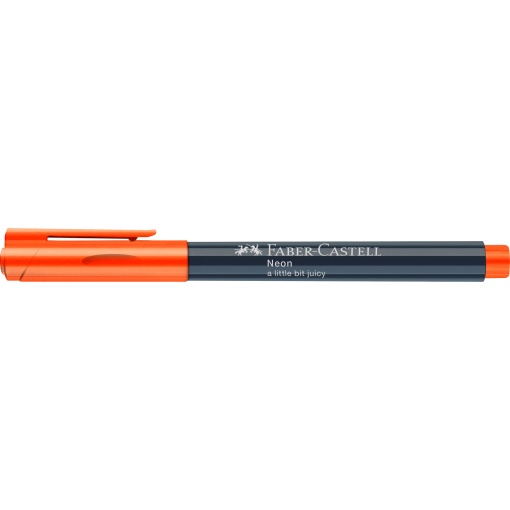 Faber-Castell Creative Studio neon marker, orange.