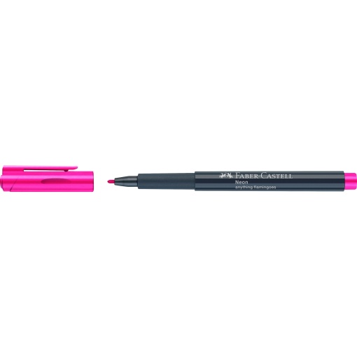 Faber-Castell Creative Studio neon marker, pink.
