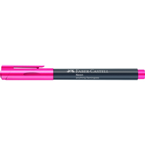 Faber-Castell Creative Studio neon marker, pink.