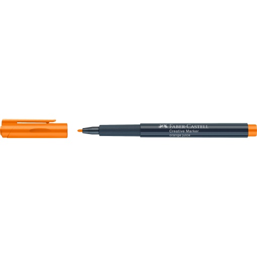 Marcador FABER-CASTELL Creative Studio laranja