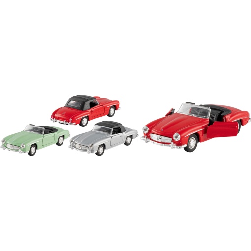 Carro Mercedes 190SL (1955) Miniatura 1:36 12cm Sortido GOKI