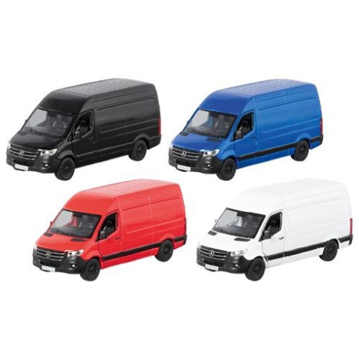 Carrinha Mercedes Benz Sprinter Miniatura 1:48 12,5cm Sortido GOKI